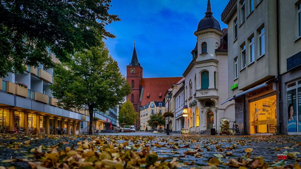 Bernau kurz vor Sonnenaufgang